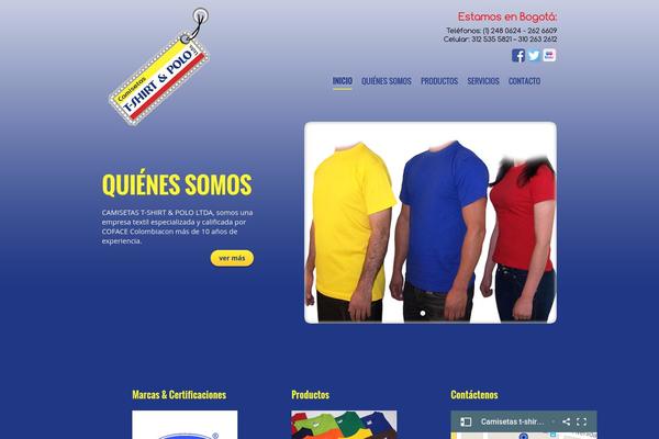Fusion theme site design template sample