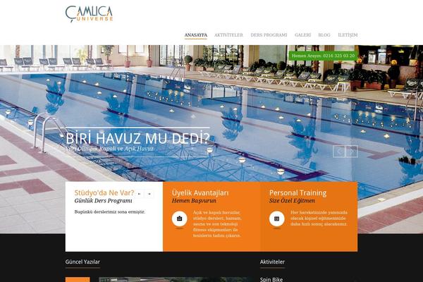 GymBase theme site design template sample