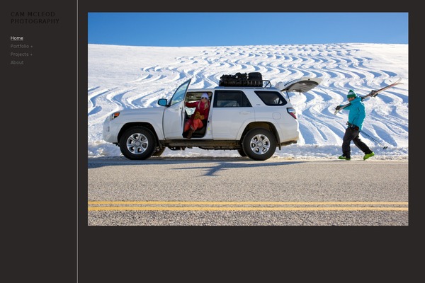 Skylab theme site design template sample