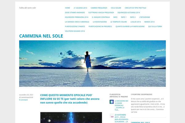 Mega-blog theme site design template sample