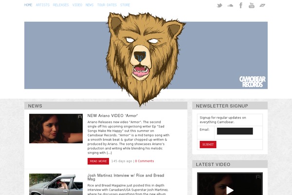 Replay theme site design template sample