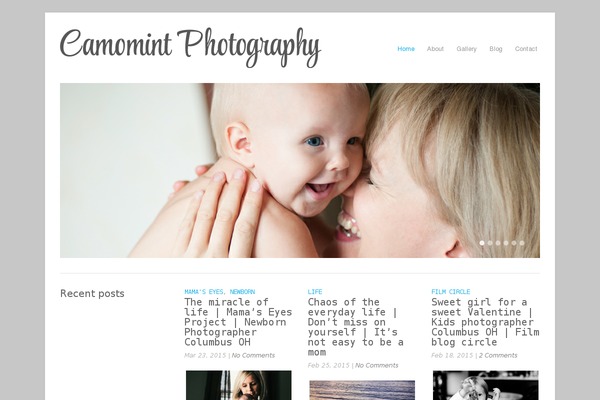 Craft theme site design template sample