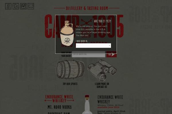 North theme site design template sample