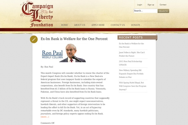Crisp theme site design template sample