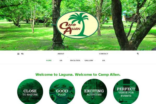 Site using Showcase - Visual Composer Addon plugin