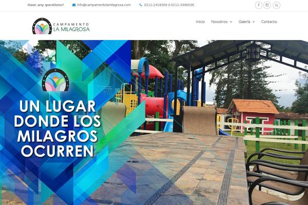campamentolamilagrosa.com site used Travel Eye