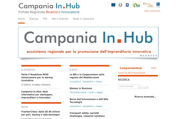 campaniainhub.it site used Foliopress-pro