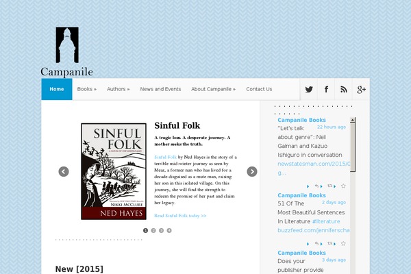 Nexus theme site design template sample