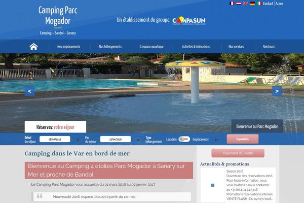 Fcx theme site design template sample