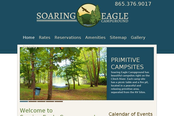 campatsoaringeagle.com site used Percolator