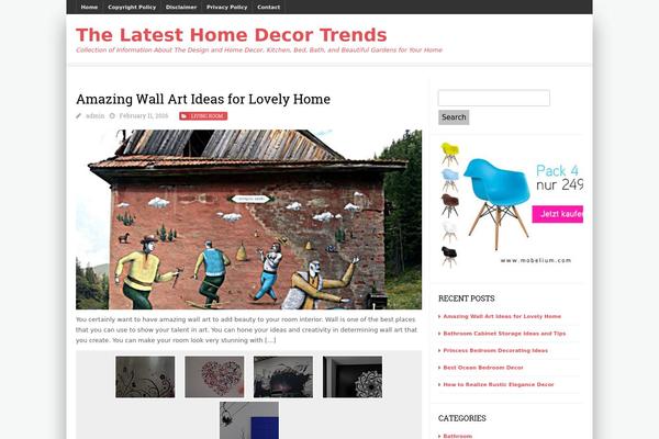 SABINA theme site design template sample