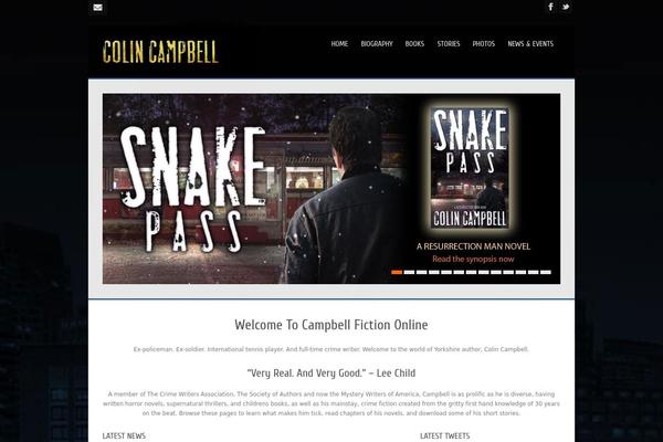 campbellfiction.com site used Black-and-white