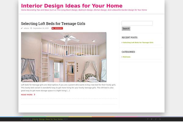 SABINA theme site design template sample