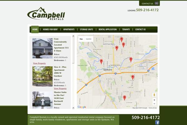 Denali theme site design template sample
