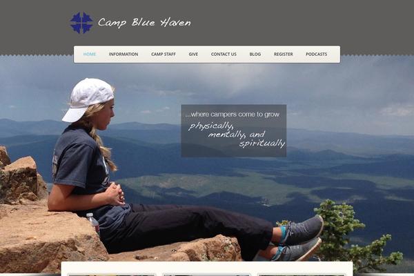 Blessing theme site design template sample