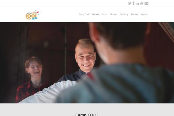 Total theme site design template sample