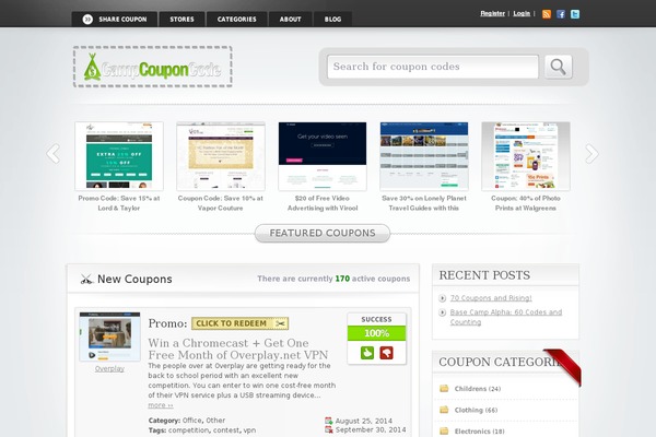 Clipper theme site design template sample
