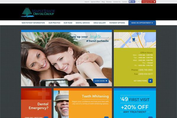 campcrossingdental.com site used Mainplatform