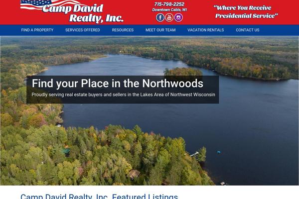 campdavidrealty.com site used The7 Child