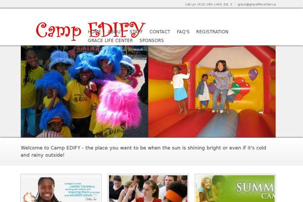 WP Opulus theme site design template sample
