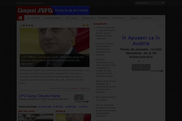BlogNews theme site design template sample