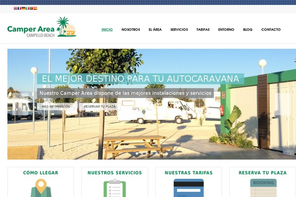 Legenda theme site design template sample