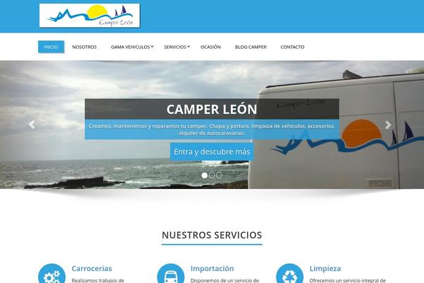 Enigma theme site design template sample