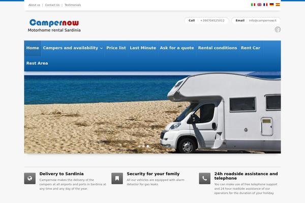 Progress theme site design template sample