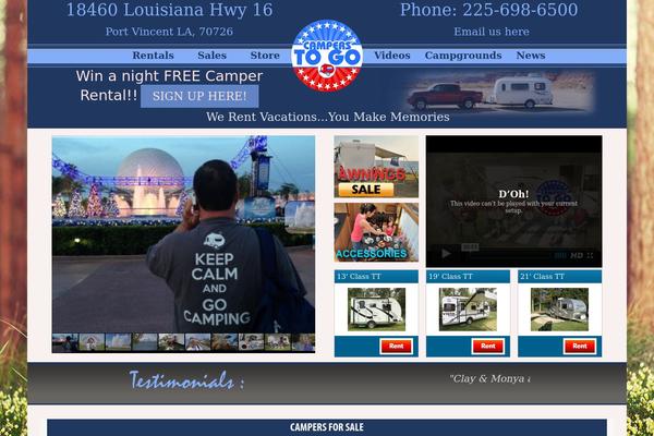 camperstogo.com site used Camp_home