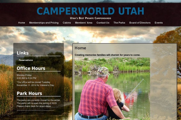 Adventure theme site design template sample