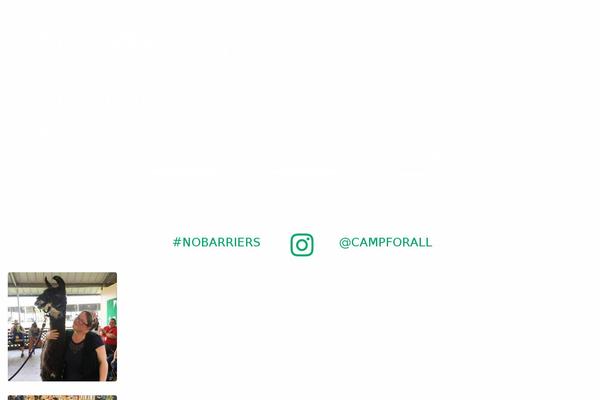 campforall.org site used Campforall