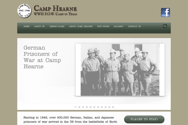 camphearne.com site used Dejavu