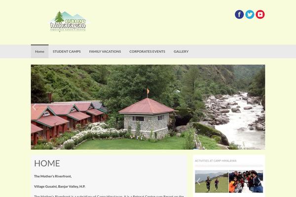 Coller theme site design template sample