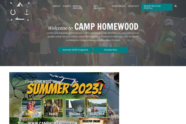 X Child theme site design template sample