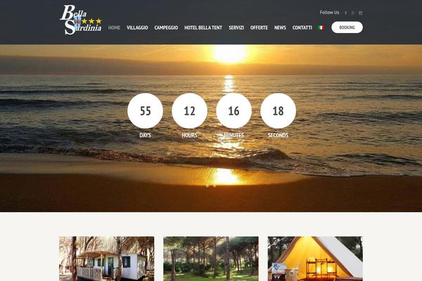 SevenHills theme site design template sample