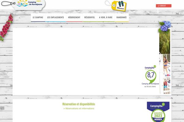 camping-de-kernejeune.com site used Campingkernejeune