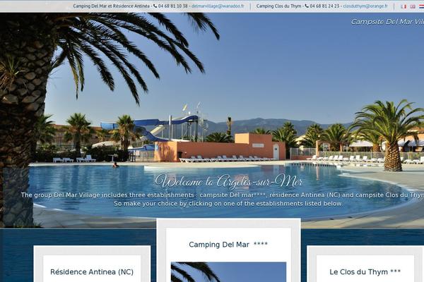 Ultimatum theme site design template sample