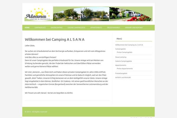 Forestly theme site design template sample