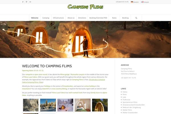 iNove theme site design template sample