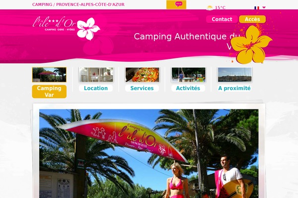 camping-iles-d-or.com site used Fcx