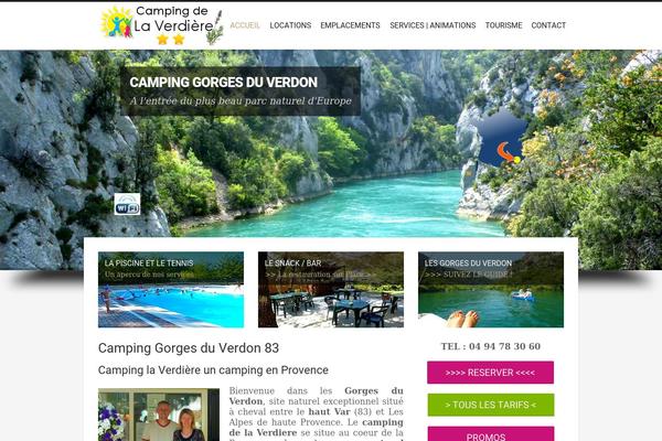 Hotec theme site design template sample