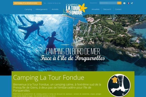 Roots theme site design template sample