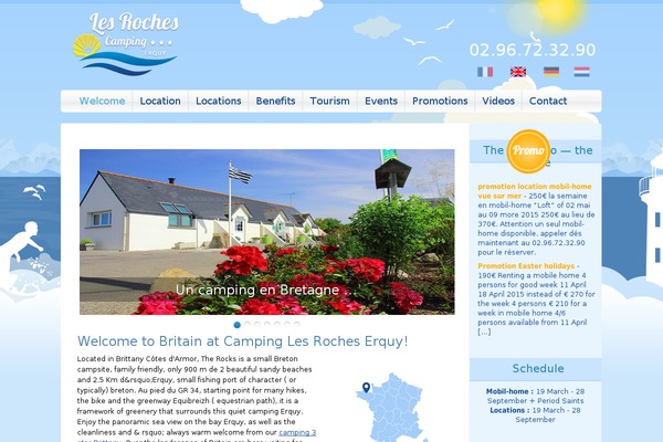 Travel_island theme site design template sample