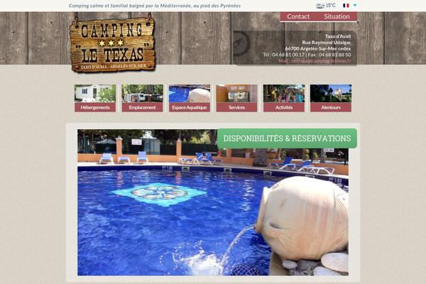Fcx theme site design template sample