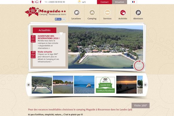 Fcx theme site design template sample