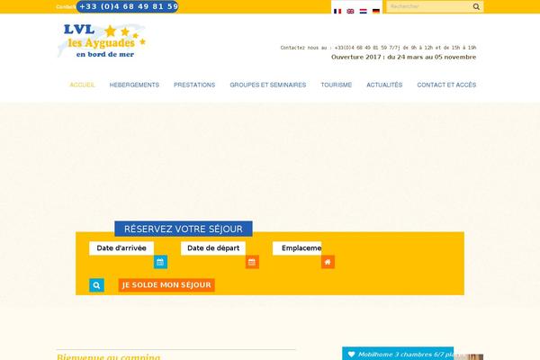Site using Thelis-resa plugin