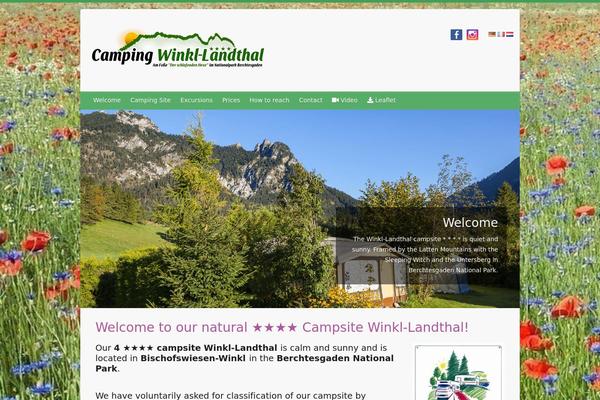 Travelify Child theme site design template sample