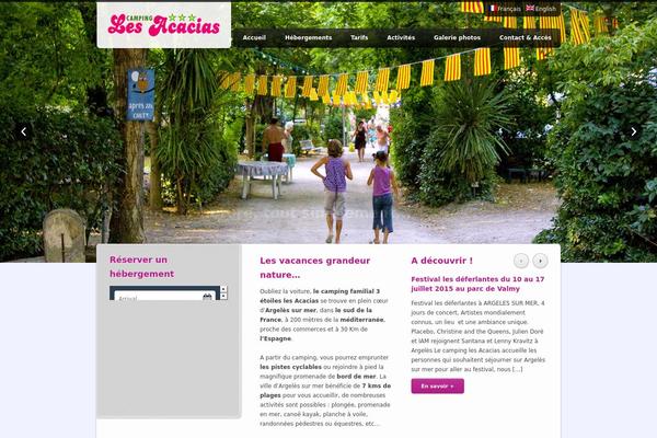 The Place theme site design template sample