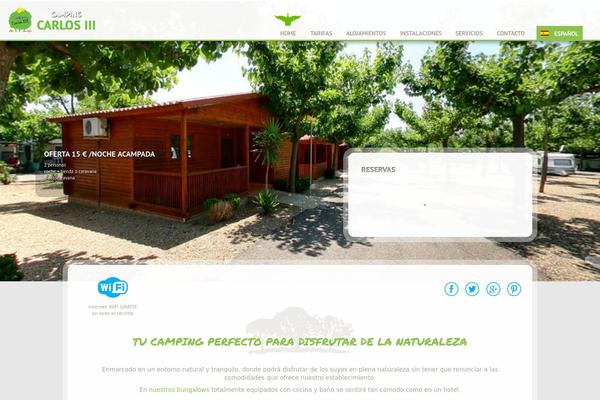 Blank theme site design template sample