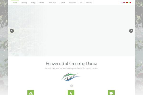 Falco theme site design template sample